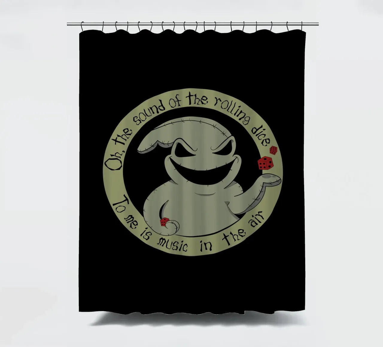 Oogie Boogie Man tenda da doccia da Loobs