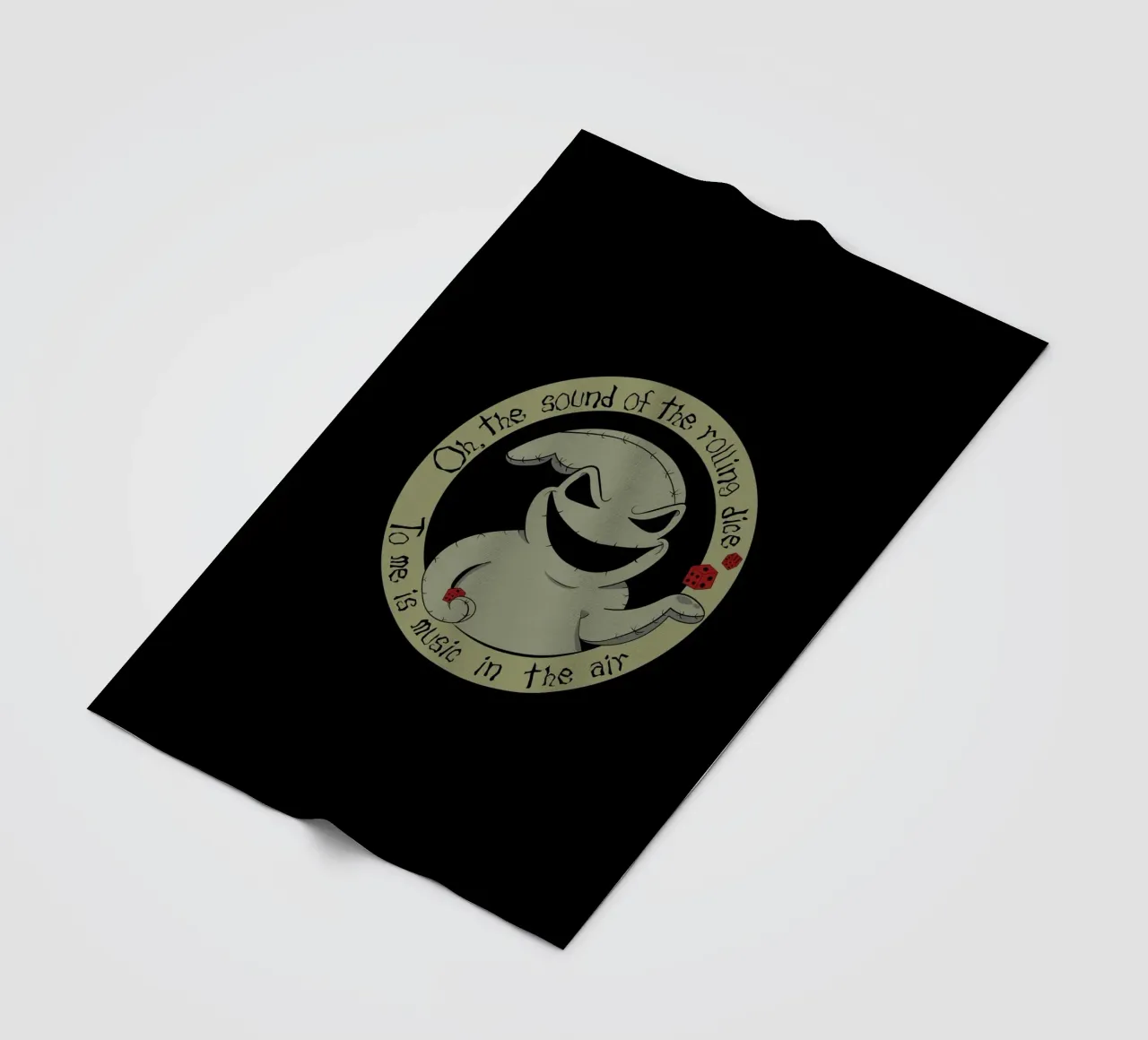 Oogie Boogie Man coperta in pile da Loobs