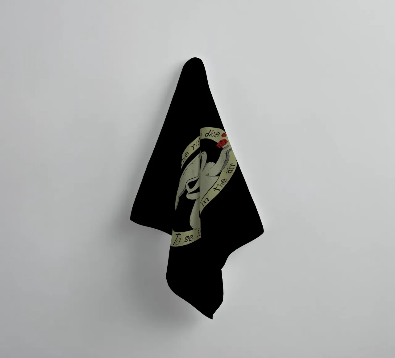 Oogie Boogie Man asciugamano da bagno da Loobs