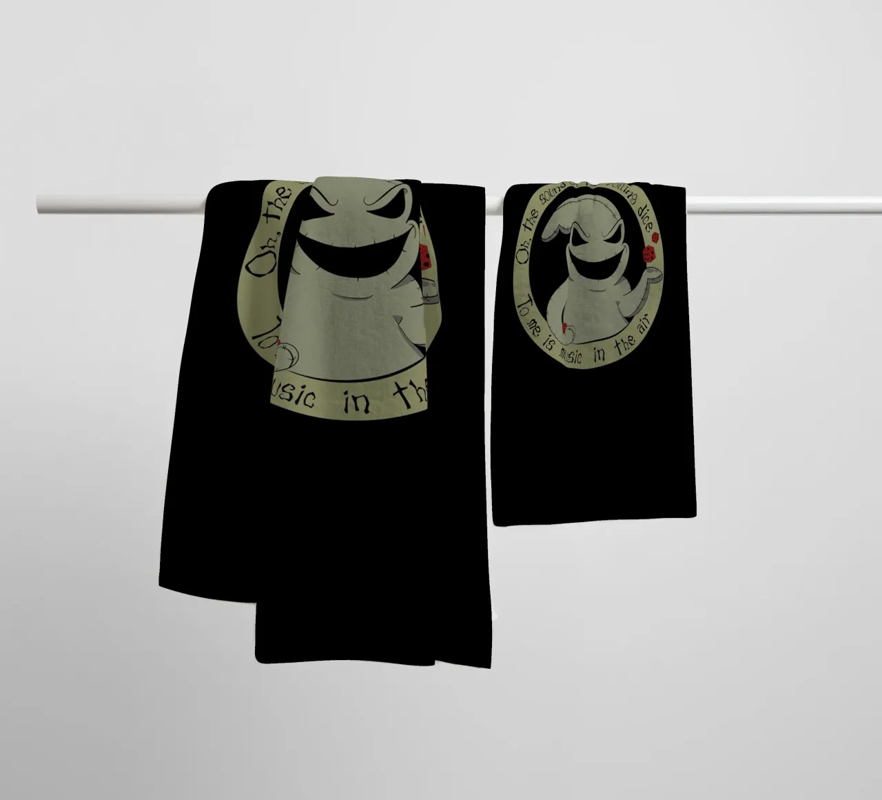Oogie Boogie Man asciugamano da bagno da Loobs