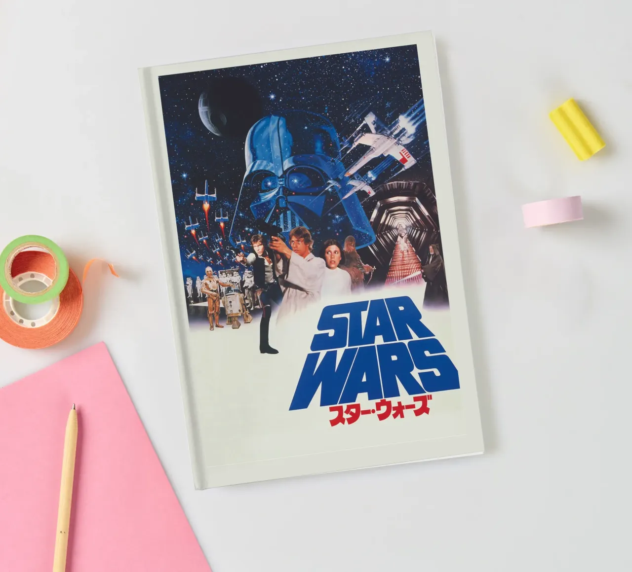 RETRO - STAR WARS MOVIE POSTER notebook by Star Wars