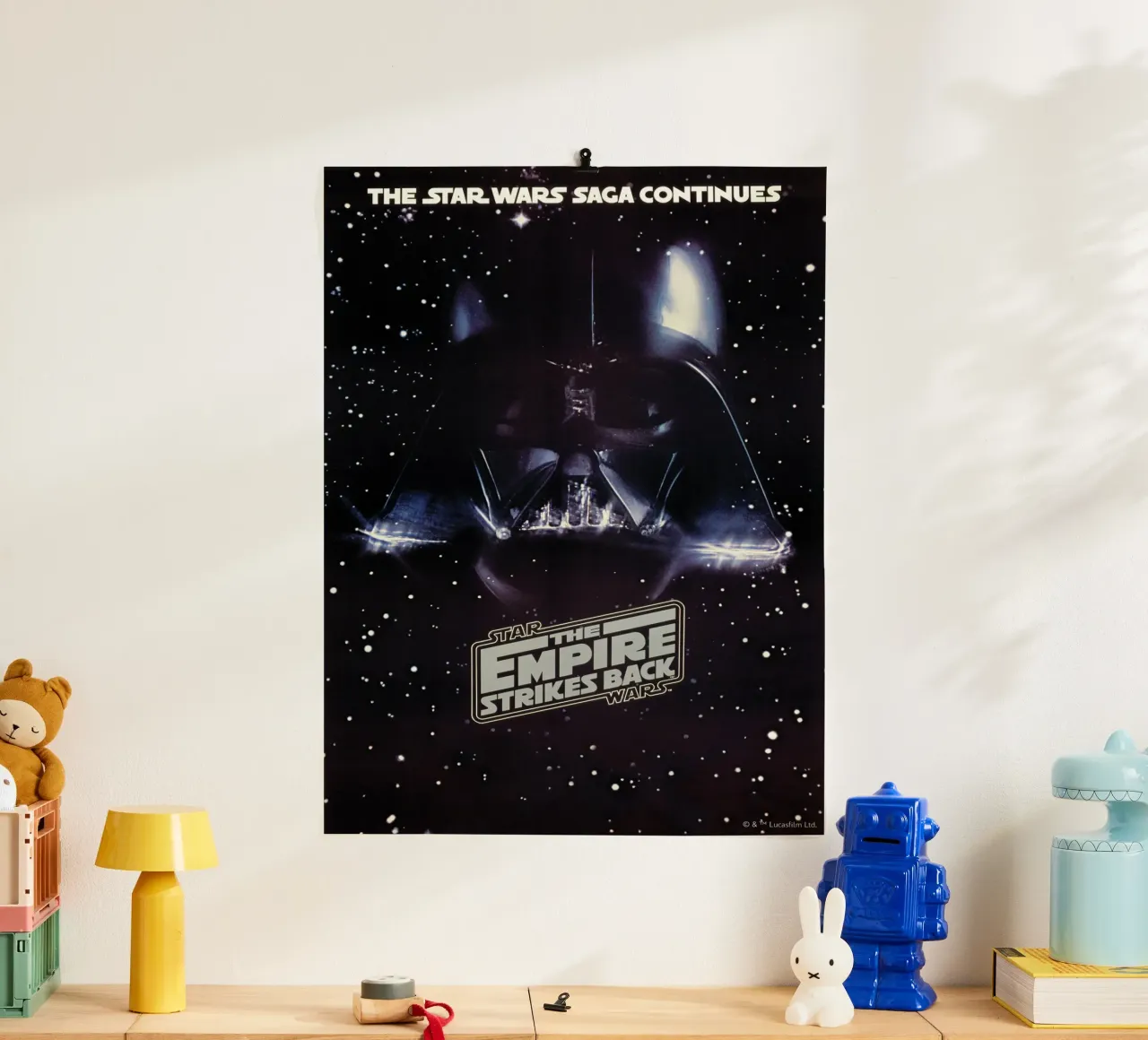 RETRO - THE EMPIRE STRIKES BACK poster by Star Wars