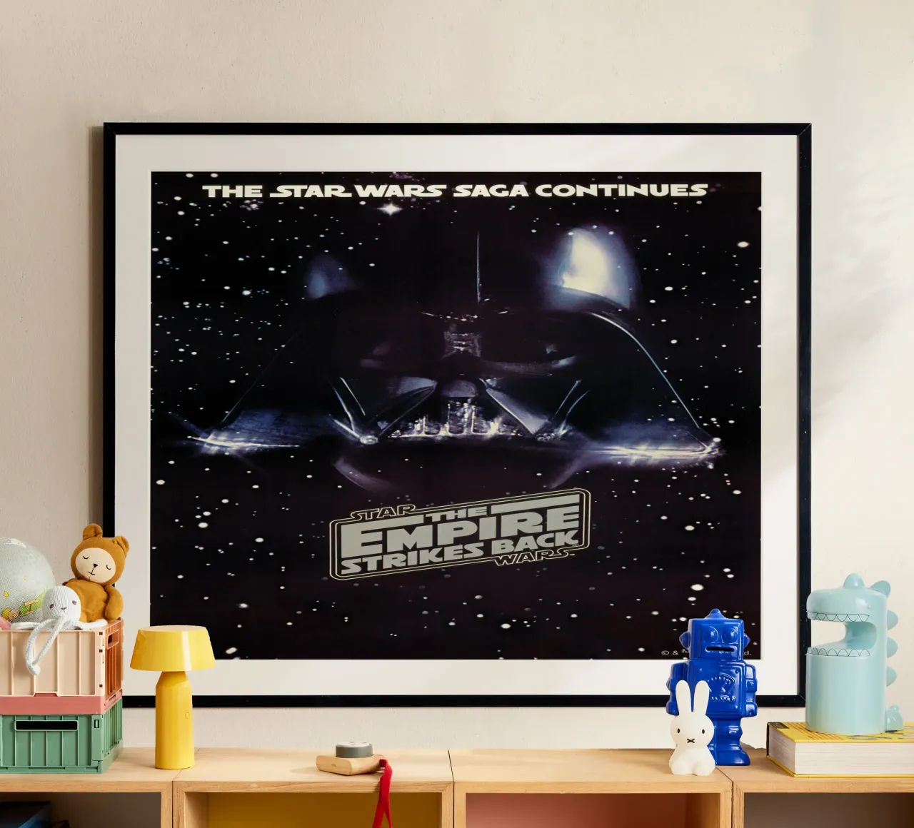 RETRO - THE EMPIRE STRIKES BACK poster by Star Wars