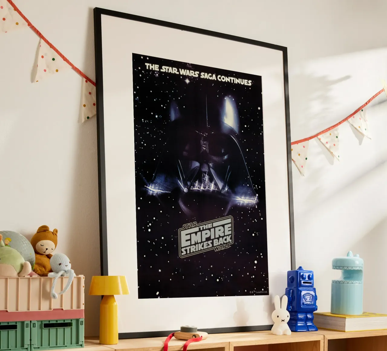 RETRO - THE EMPIRE STRIKES BACK poster by Star Wars