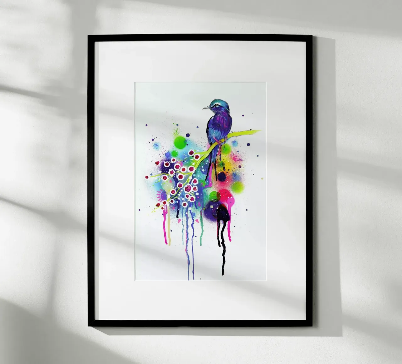In Heaven poster con telaio in legno da Pixie Cold