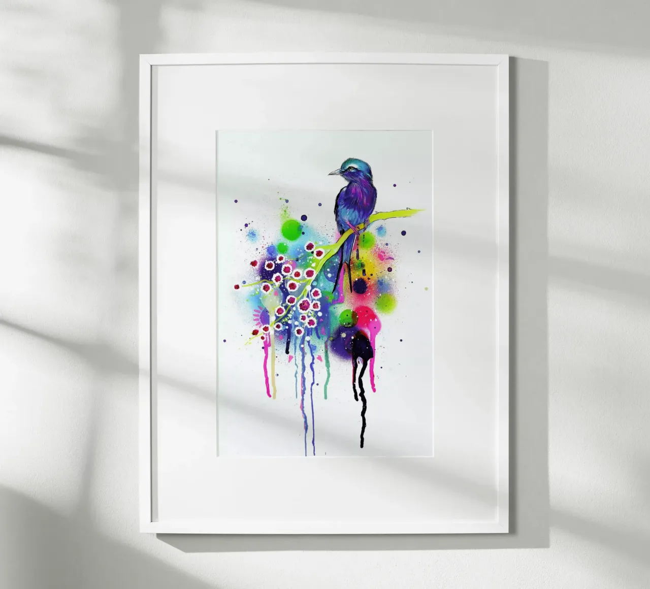 In Heaven poster con telaio in legno da Pixie Cold