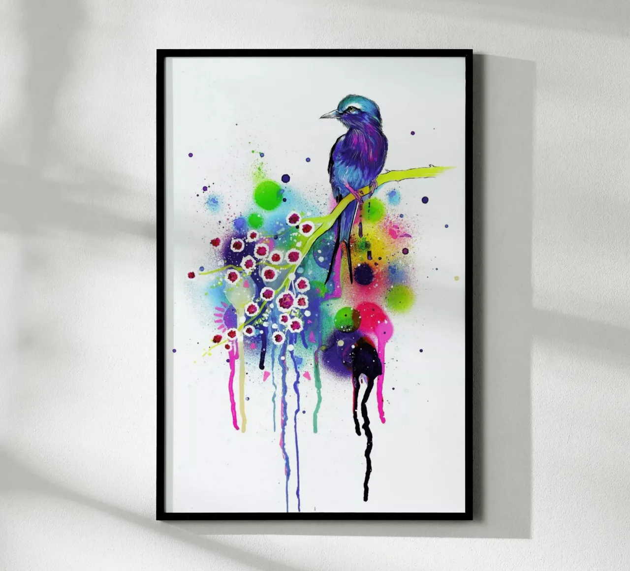 In Heaven poster con telaio in legno da Pixie Cold