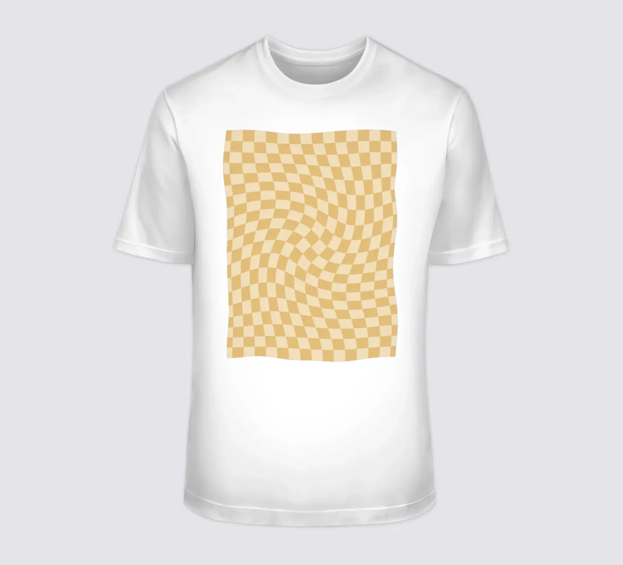 Checkerboard - Mustard Twist t-shirt da Galaxy Eyes