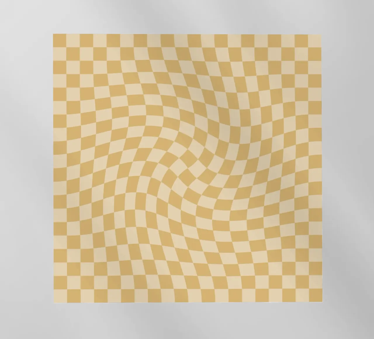 Checkerboard - Mustard Twist pellicola backlit da Galaxy Eyes