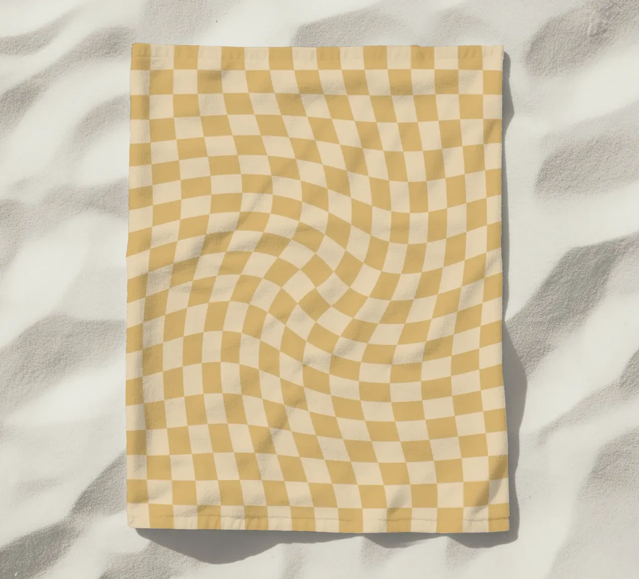 Checkerboard - Mustard Twist telo mare da Galaxy Eyes