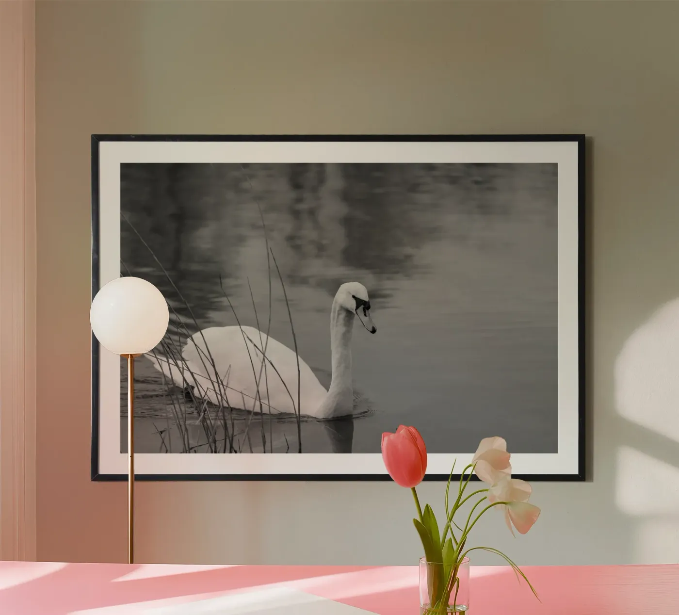 Schwan Poster von Neuhaus-Petrosino
