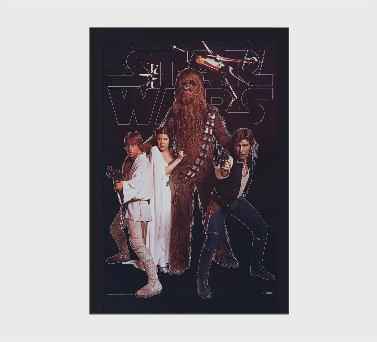 RETRO - LUKE SKYWALKER AND TEAM diario da Star Wars