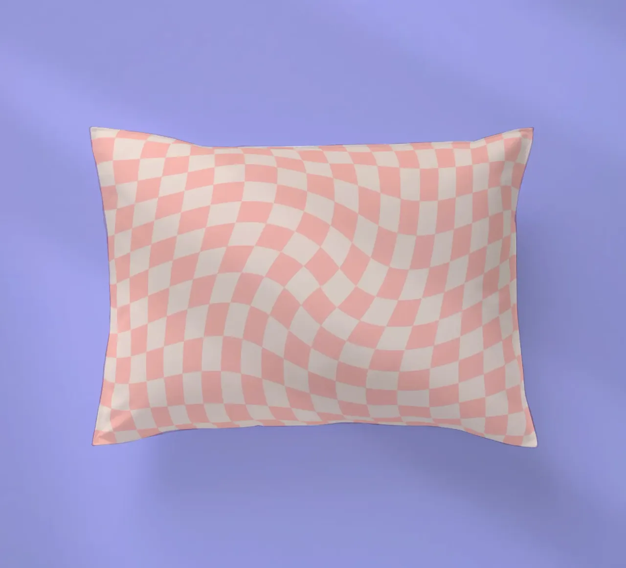 Checkerboard - Pink Twist cuscino da Galaxy Eyes