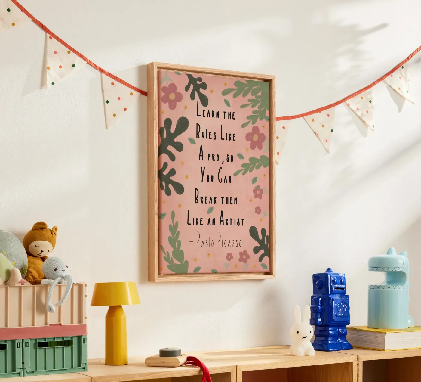 Picasso canvas van AtelierTamtam