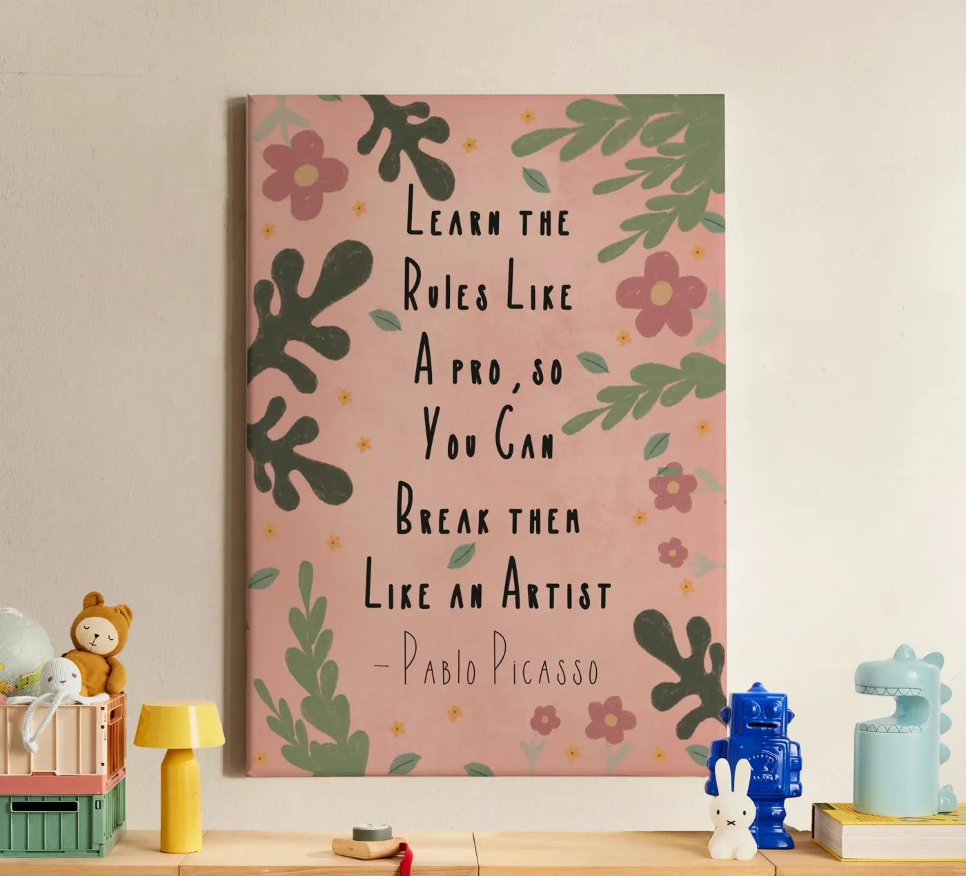 Picasso canvas van AtelierTamtam