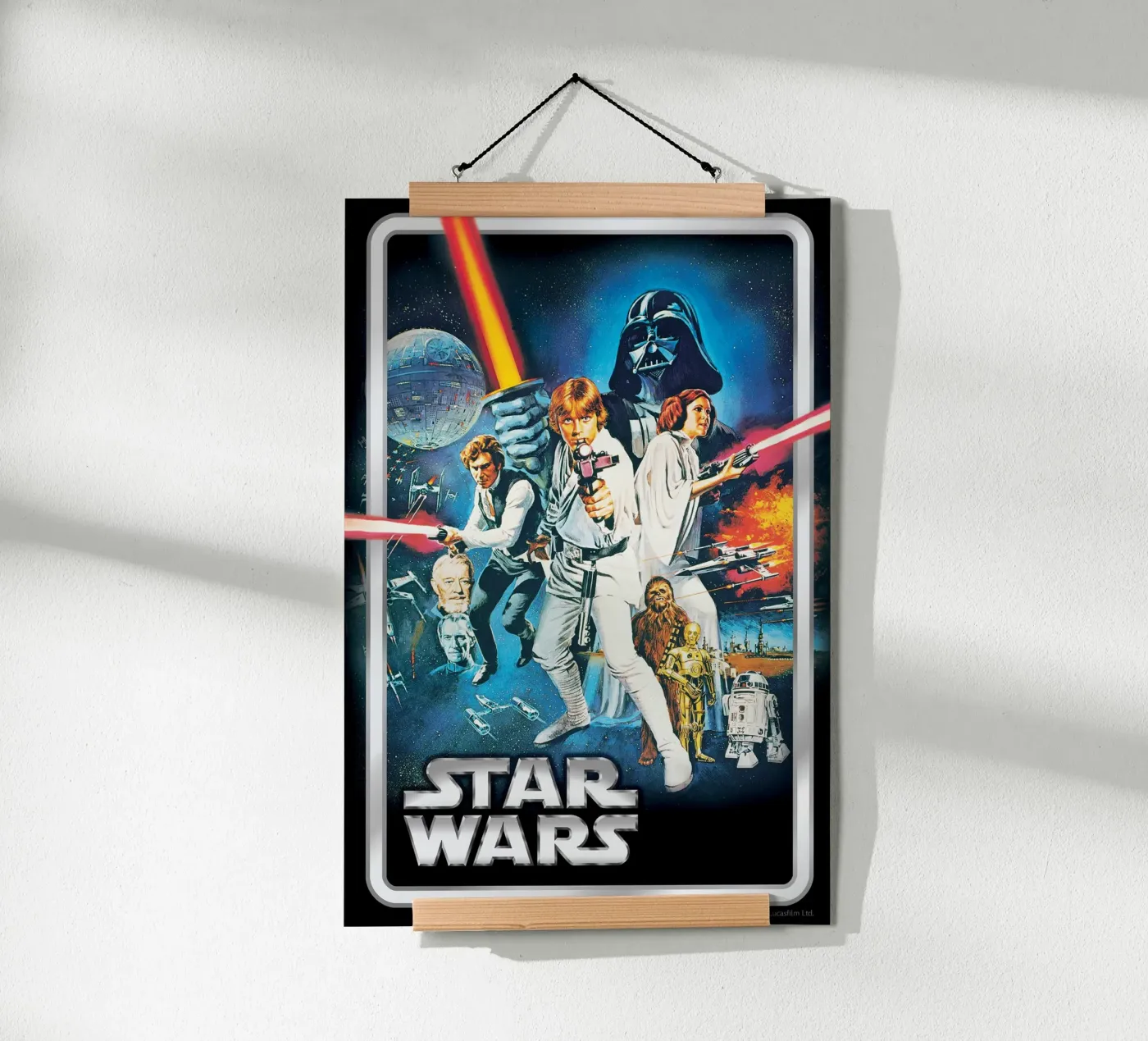 RETRO - STAR WARS CHARACTERS poster da Star Wars