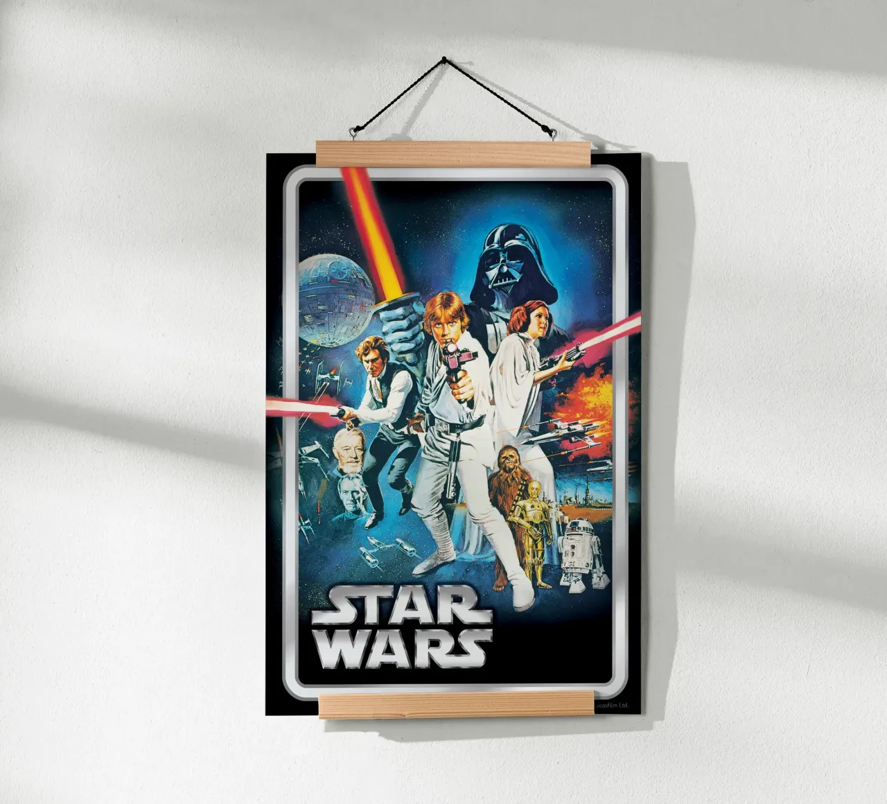 RETRO - STAR WARS CHARACTERS poster da Star Wars