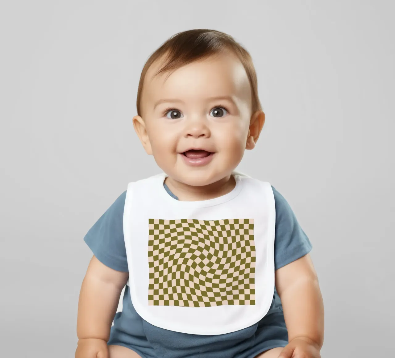 Checkerboard - Green Twist bavaglino da Galaxy Eyes