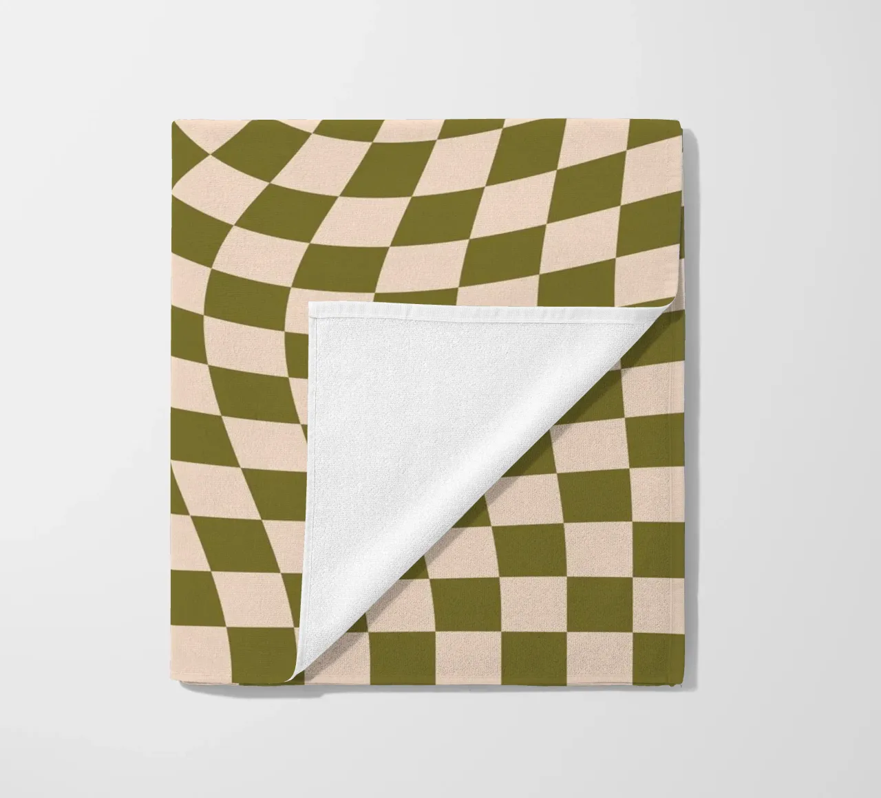 Checkerboard - Green Twist telo mare da Galaxy Eyes