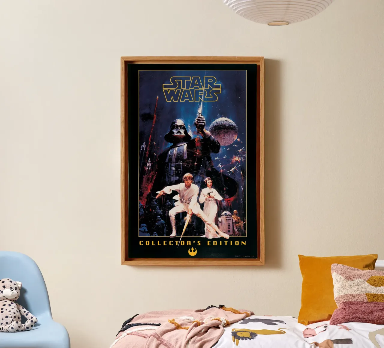 RETRO - STAR WARS COLLECTOR'S EDITION tela con Cornice a cassetta da Star Wars