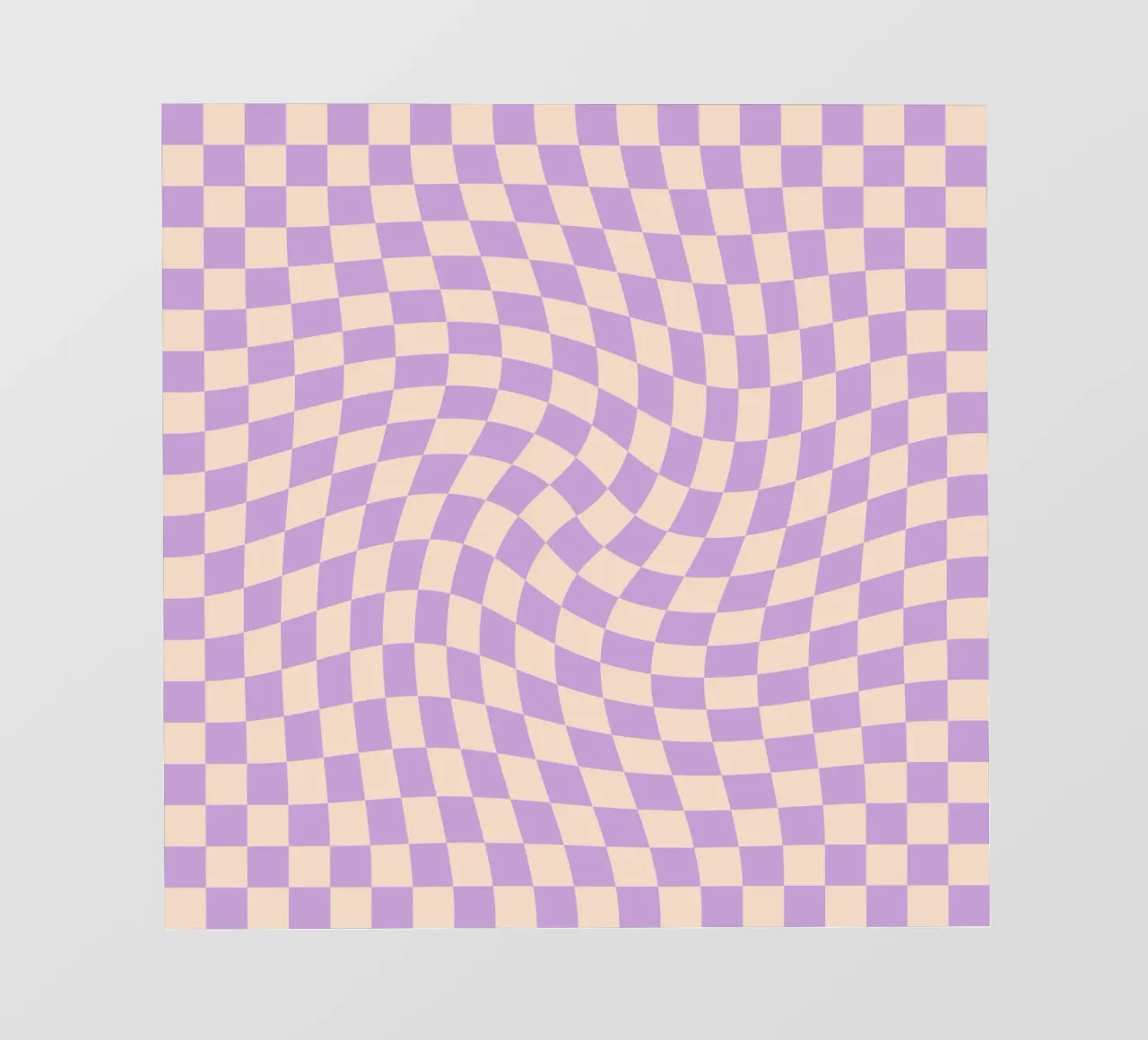 Checkerboard - Lilac Twist telo in pvc da Galaxy Eyes