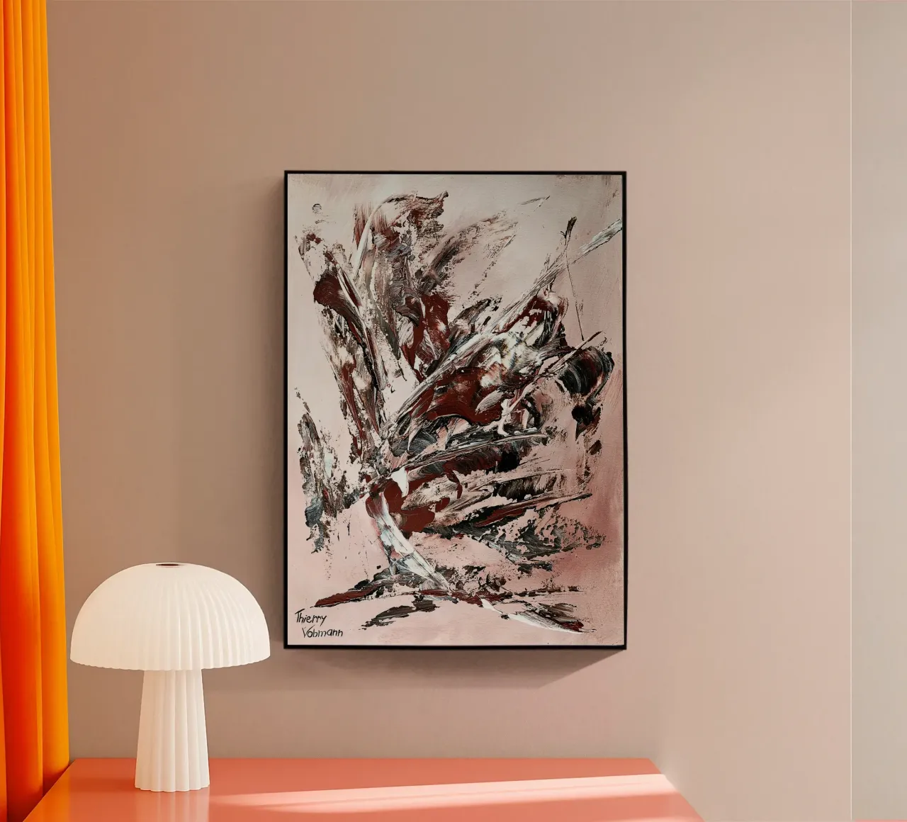 IDEAL GIFT 58 plexiglass da Thierry Vobmann Abstract painting