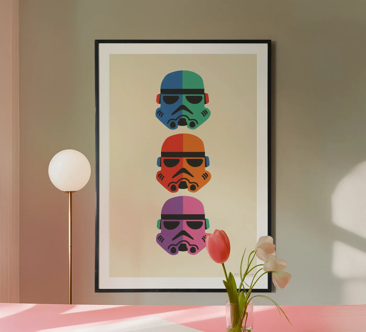 STORMTROOPER HELMETS poster van Star Wars