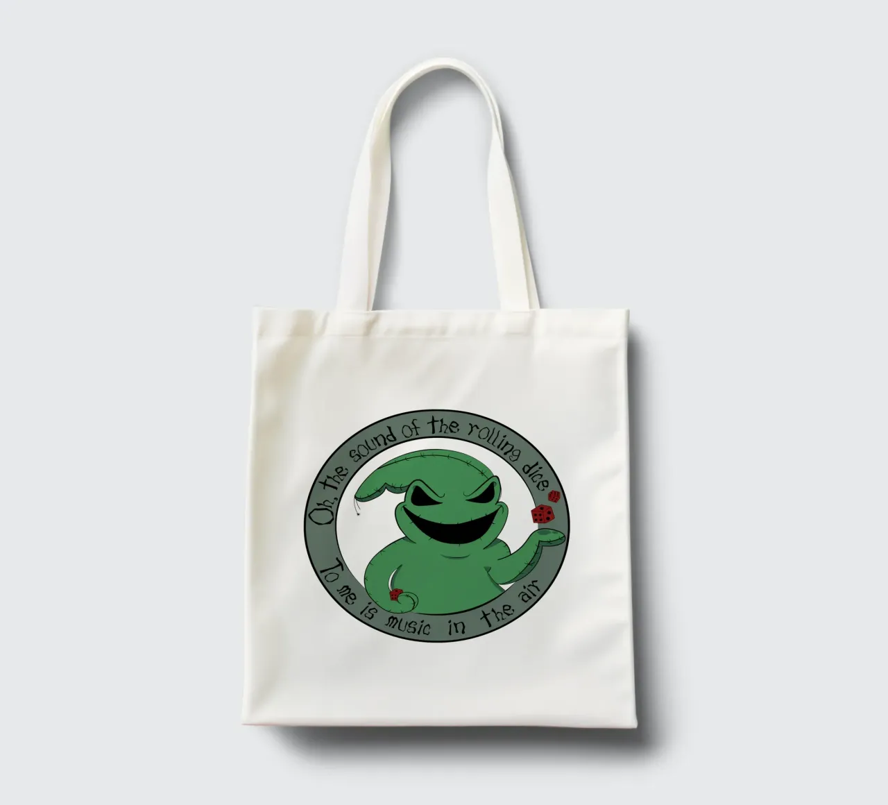 Oogie Boogie Man II borsa in juta da Loobs