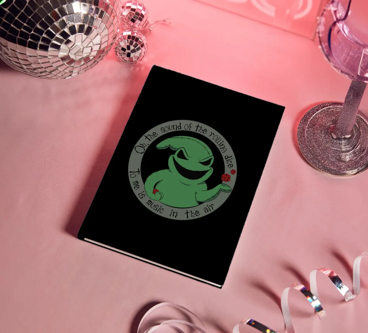 Oogie Boogie Man II notebook by Loobs