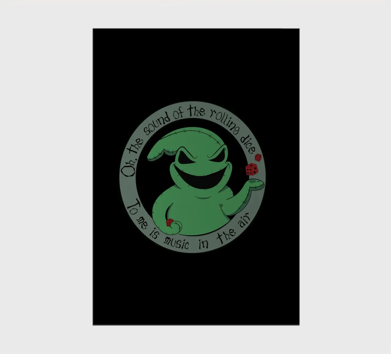 Oogie Boogie Man II notebook by Loobs