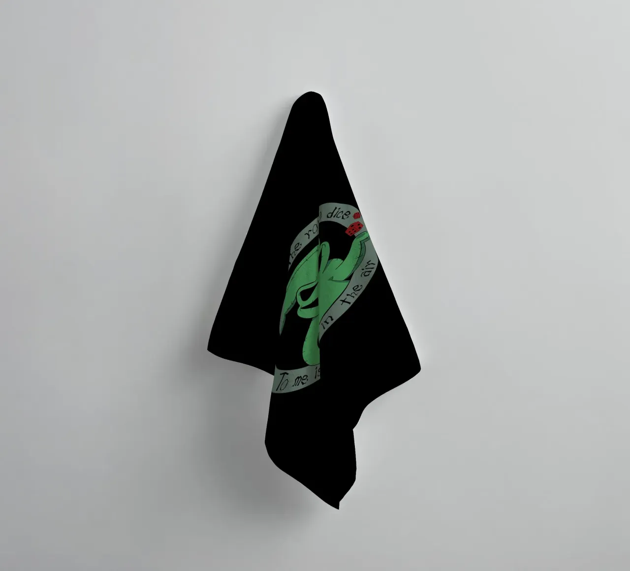 Oogie Boogie Man II asciugamano da bagno da Loobs