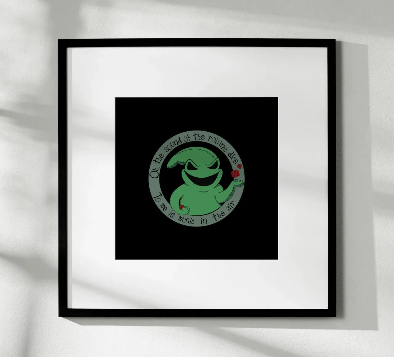 Oogie Boogie Man II carta hahnemühle da Loobs