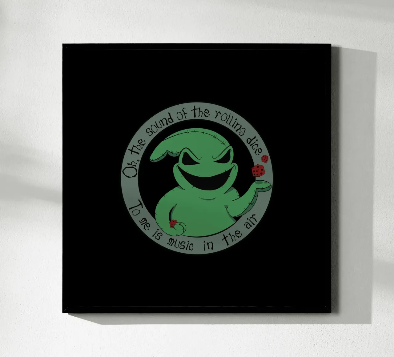 Oogie Boogie Man II carta hahnemühle da Loobs