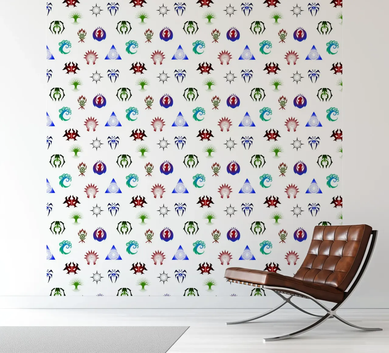 Pattern Guilds MTG fotobehang van Loobs