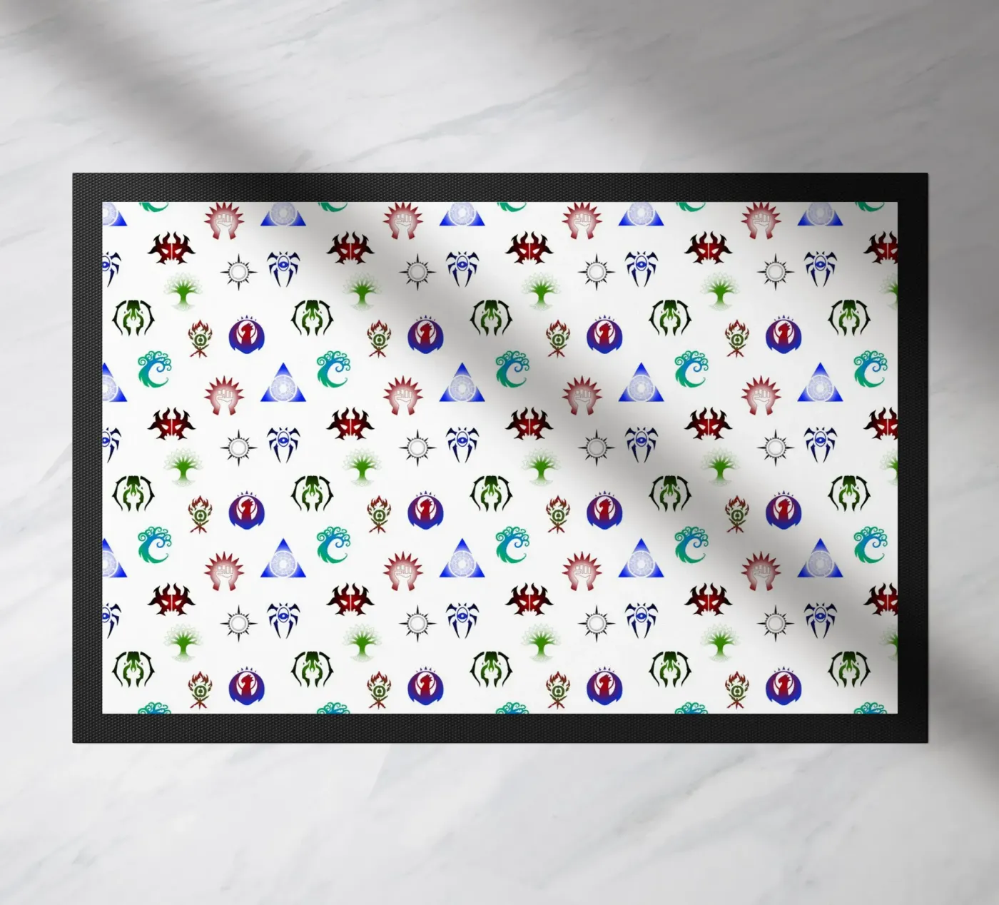 Pattern Guilds MTG doormat by Loobs