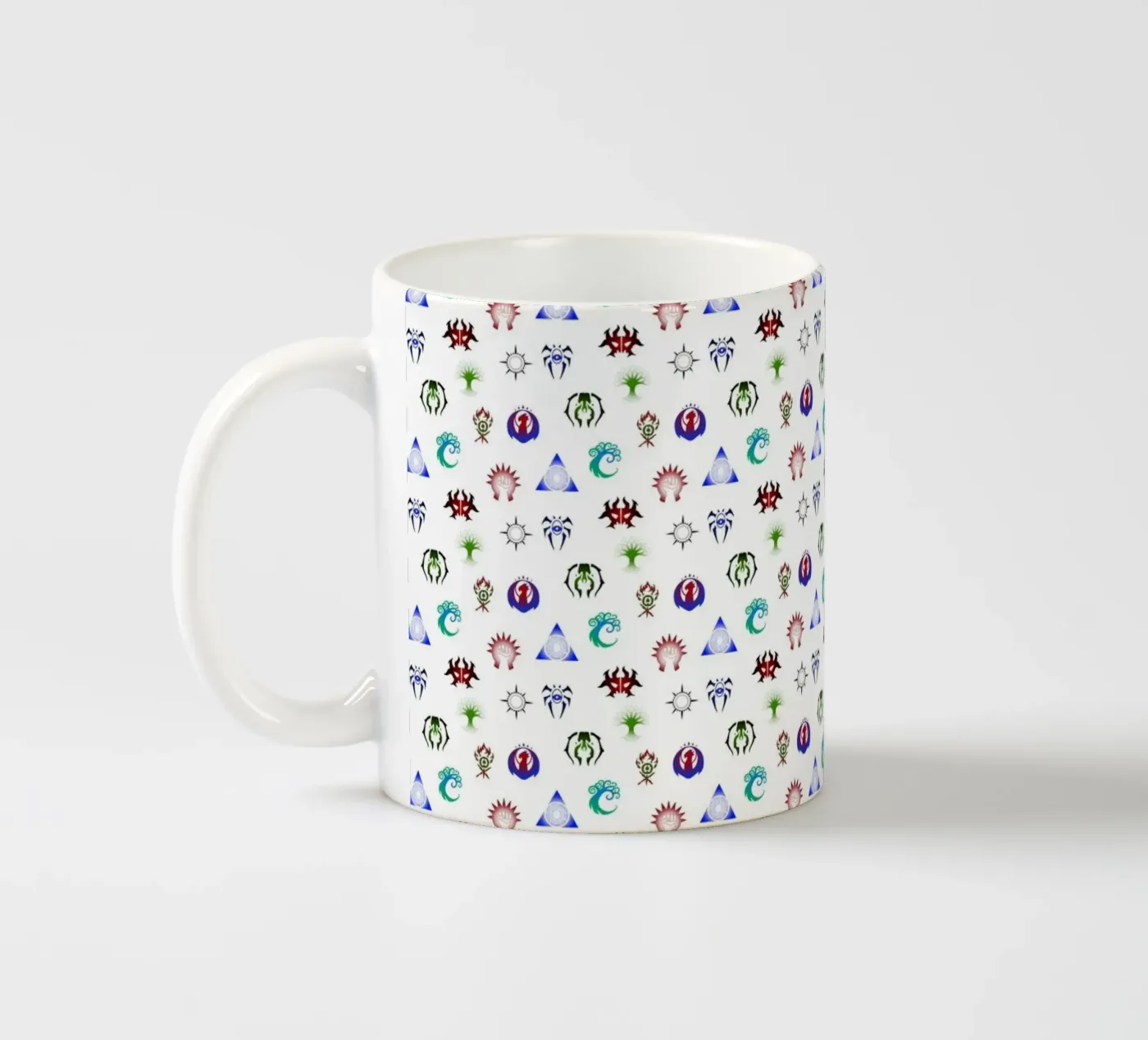 Pattern Guilds MTG ceramic mug by Loobs