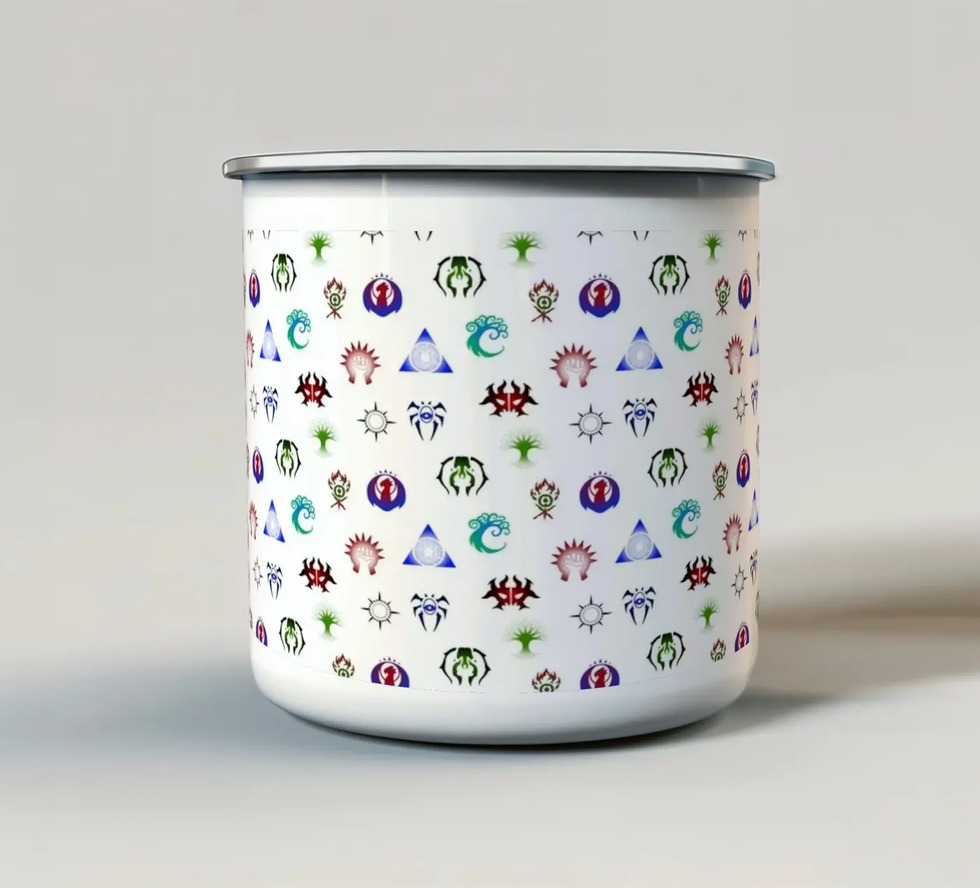 Pattern Guilds MTG enamel mug by Loobs