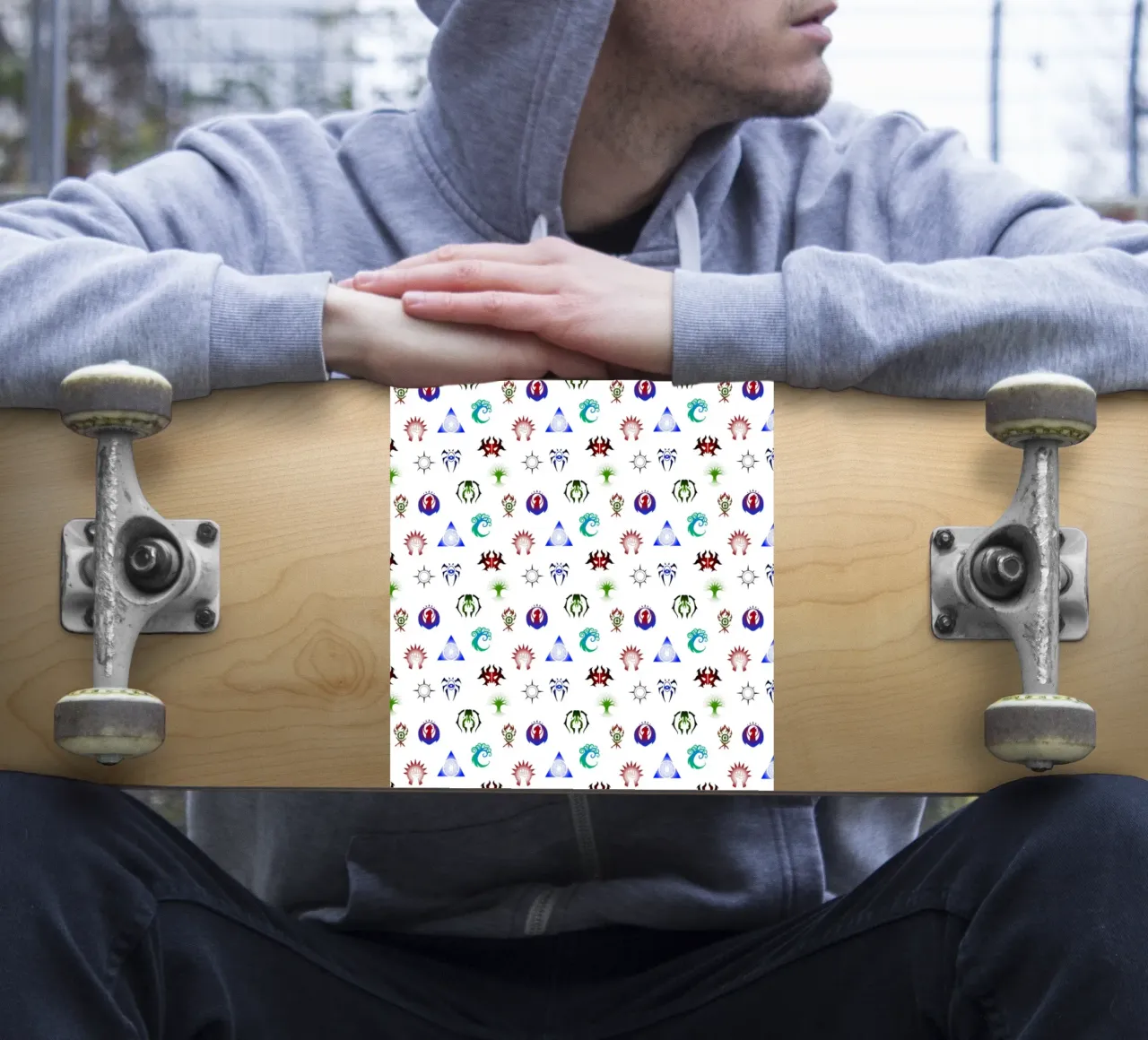 Pattern Guilds MTG sticker by Loobs