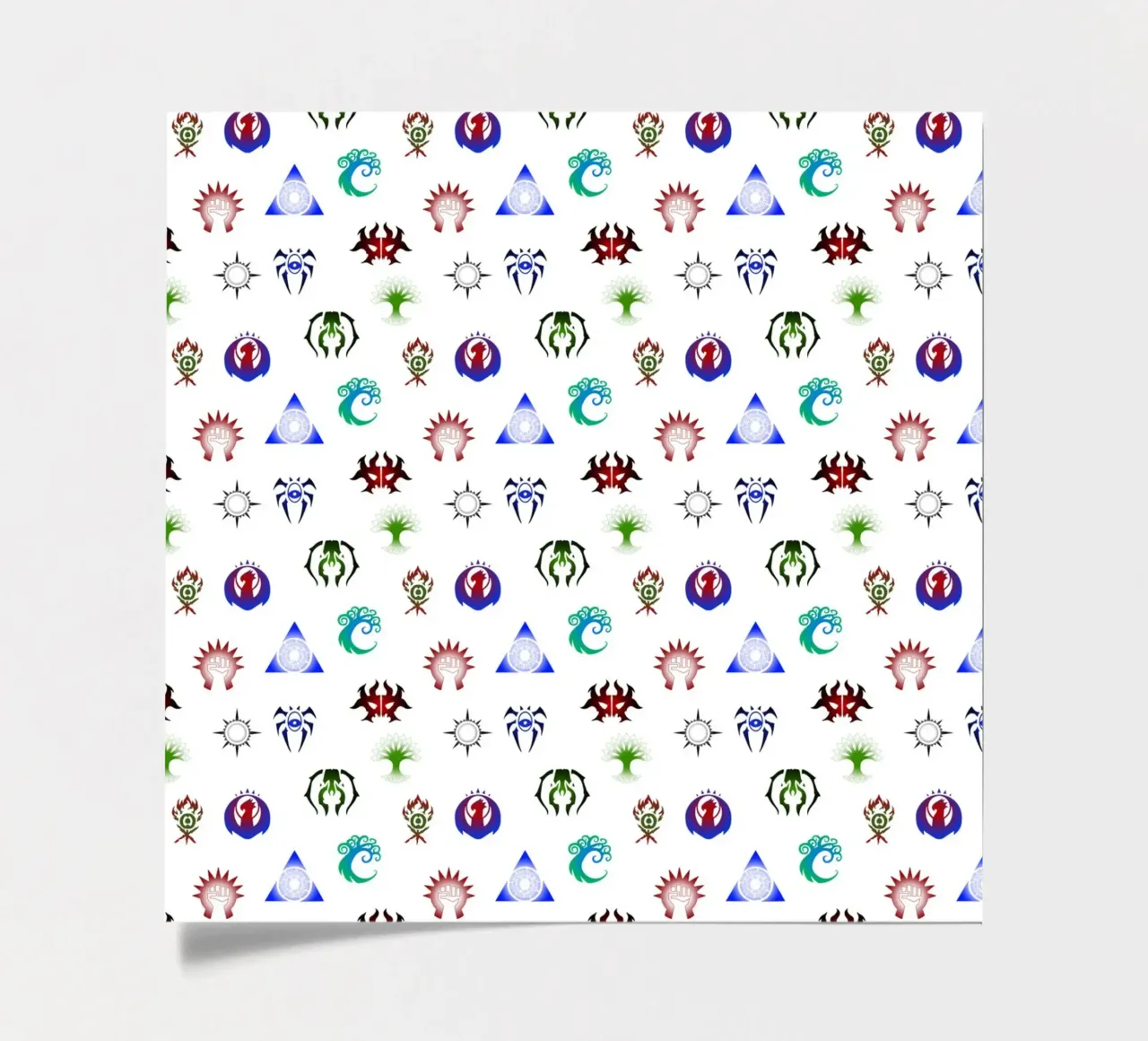 Pattern Guilds MTG sticker sheet by Loobs