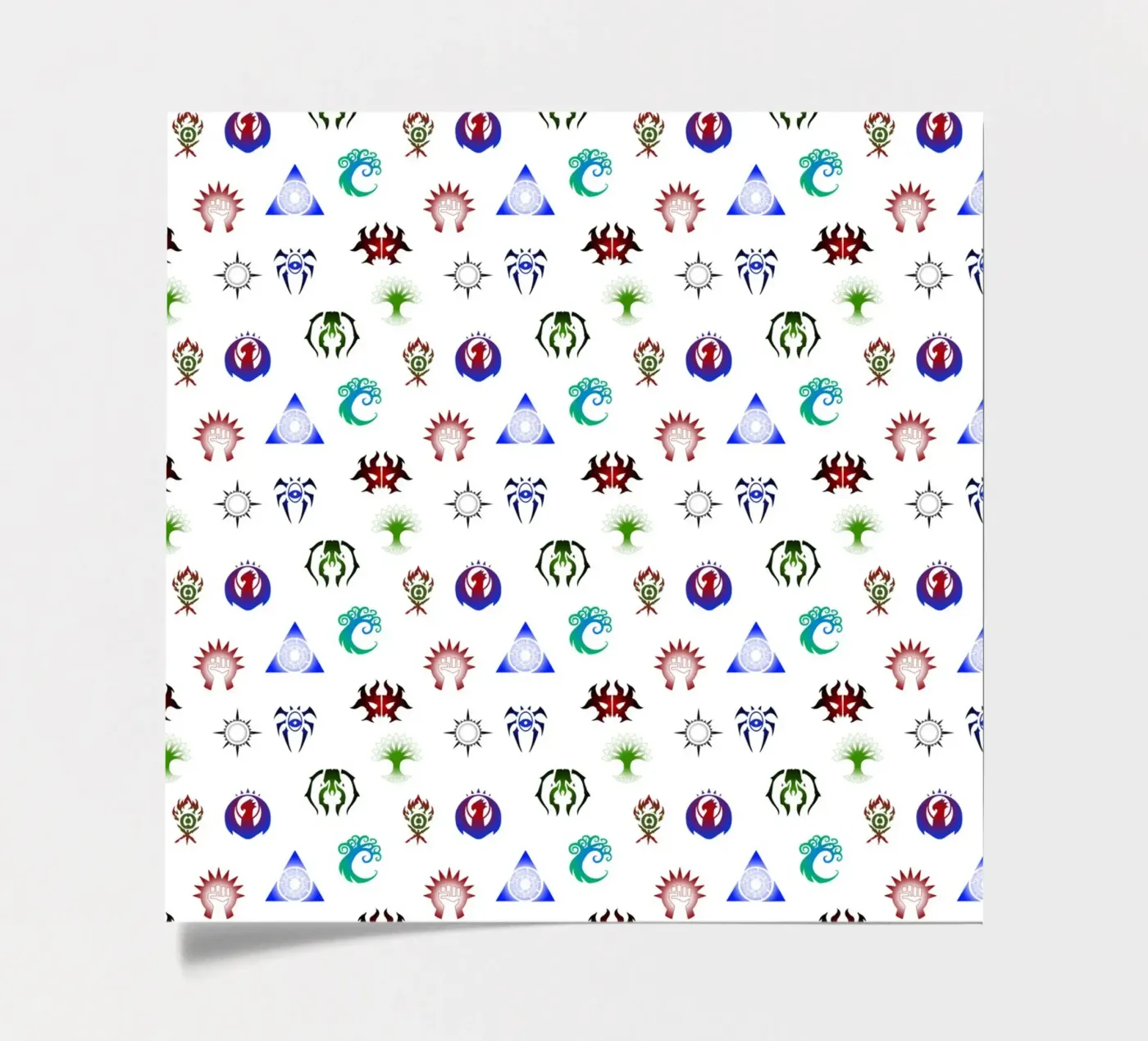 Modelli di gilde MTG foglio adesivo da Loobs