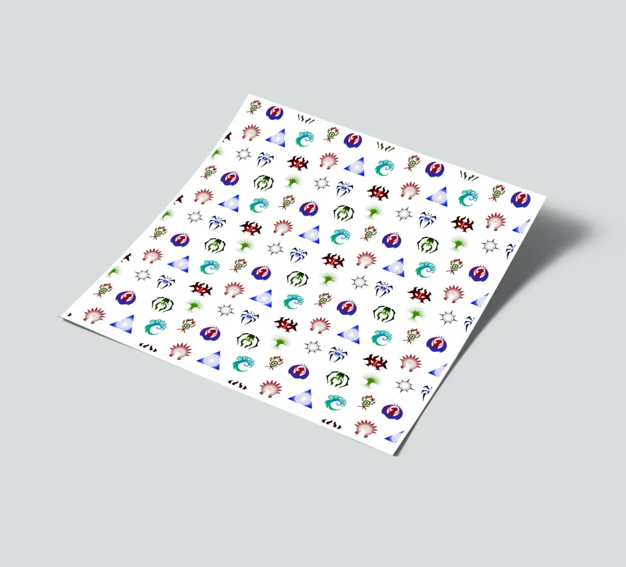 Pattern Guilds MTG sticker sheet by Loobs