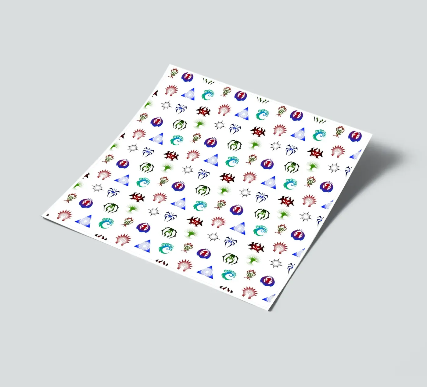 Pattern Guilds MTG sticker sheet by Loobs
