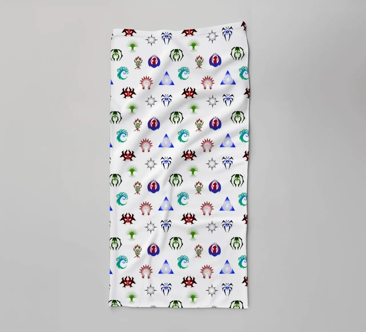 Pattern Guilds MTG towel by Loobs
