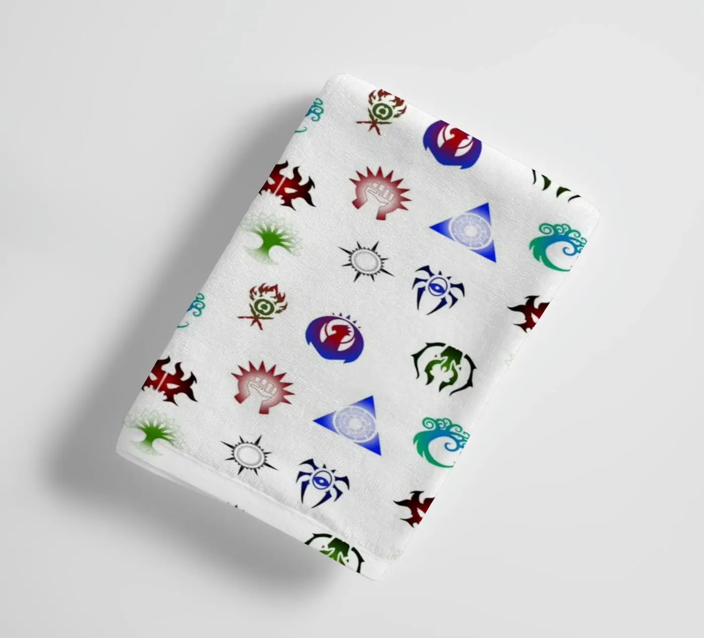 Pattern Guilds MTG towel by Loobs