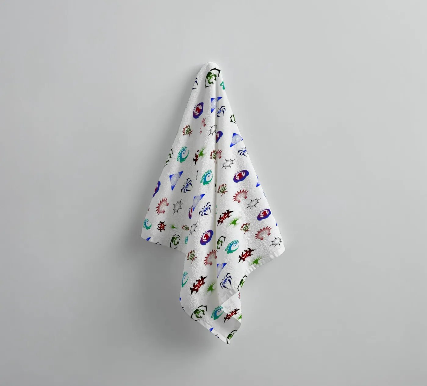 Pattern Guilds MTG towel by Loobs