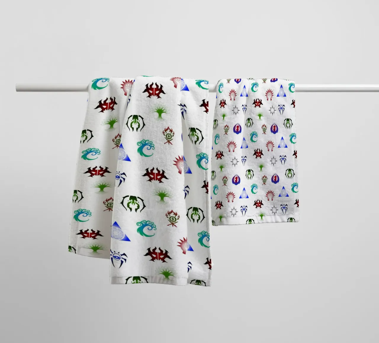 Pattern Guilds MTG towel by Loobs