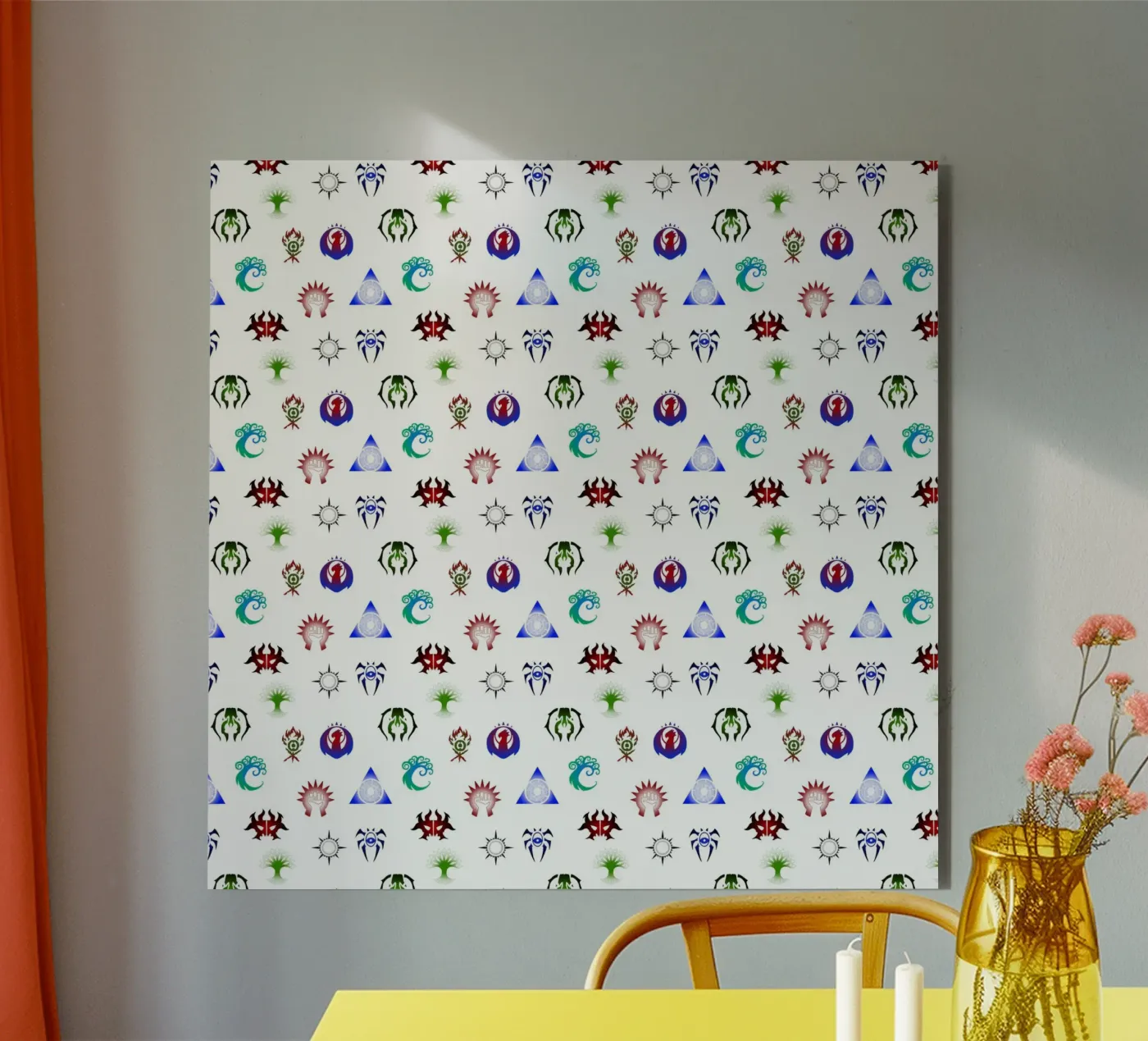 Patroongildes MTG forex-plaat van Loobs