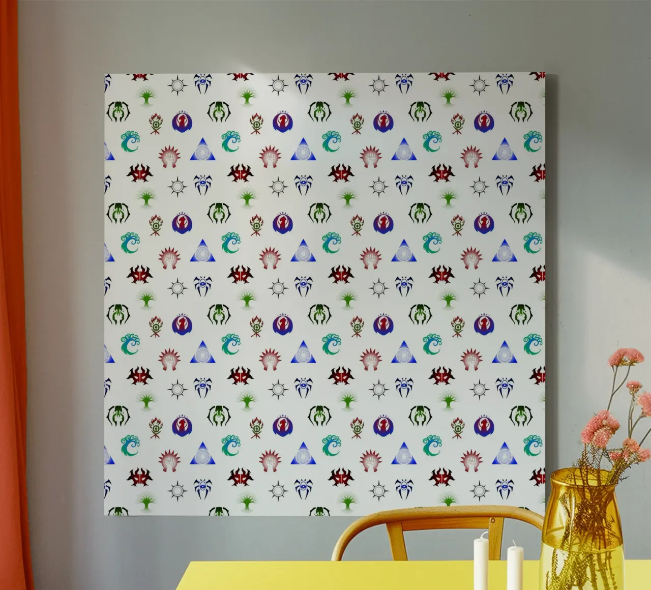 Modelli di gilde MTG tela con Cornice a cassetta da Loobs