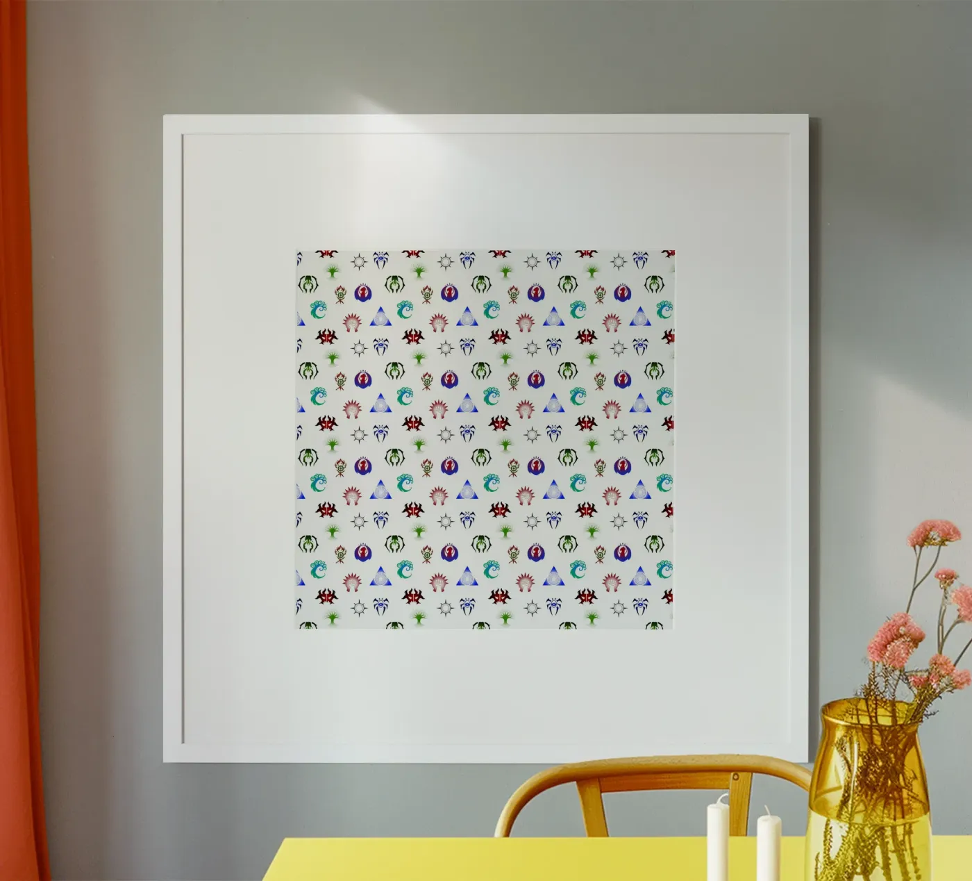 Pattern Guilds MTG poster de Loobs