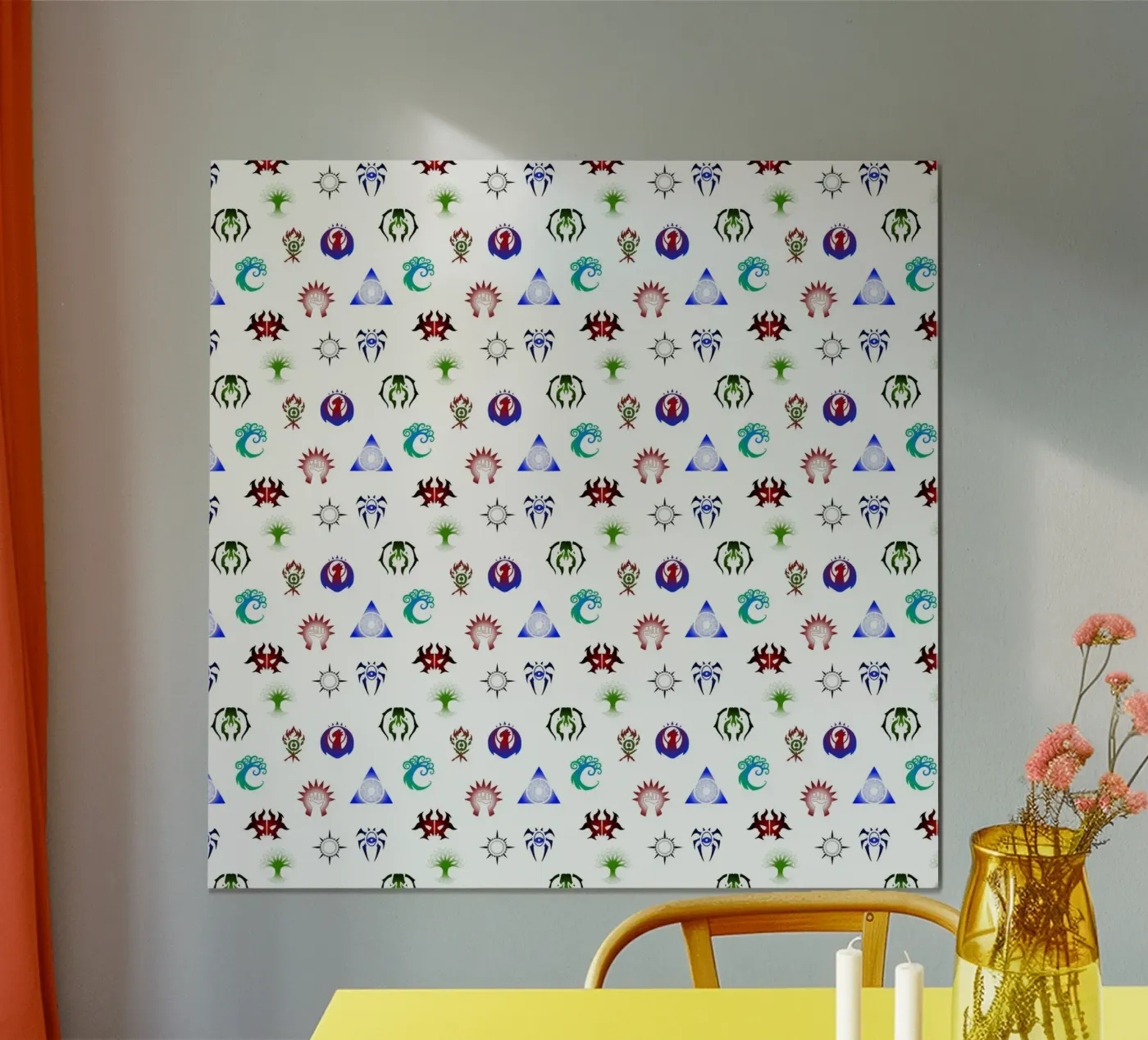 Pattern Guilds MTG poster by Loobs